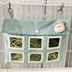 Cozy Hay Bag — Cotton Canvas Hay Holder for Bunnies thumbnail 1
