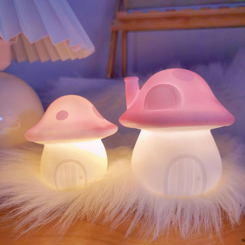 Cute Mushroom Night Light (Battery-operated)
