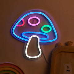 Mushroom Neon Light thumbnail 2