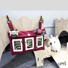 Cozy Hay Bag — Cotton Canvas Hay Holder for Bunnies thumbnail 9