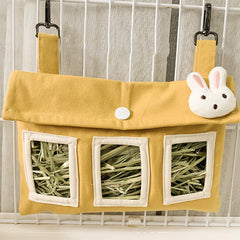 Cozy Hay Bag — Cotton Canvas Hay Holder for Bunnies thumbnail 4