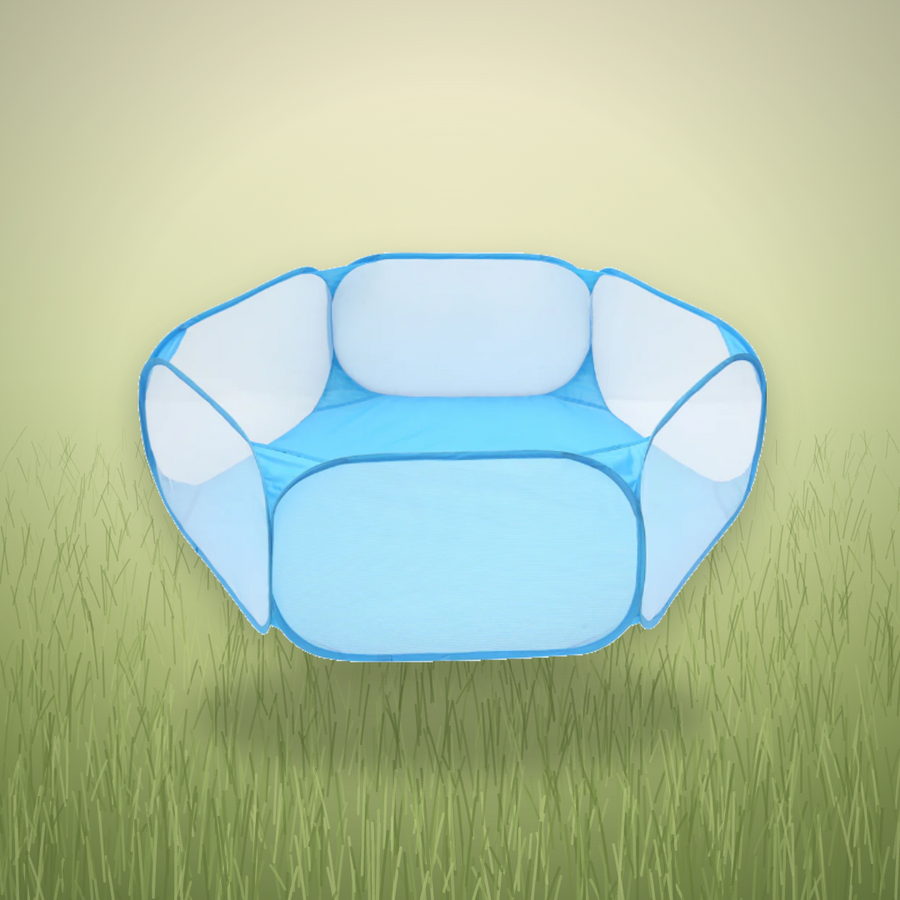 Pop-Up Pet Playpen — Portable Cozy Play Yard for Small Pets